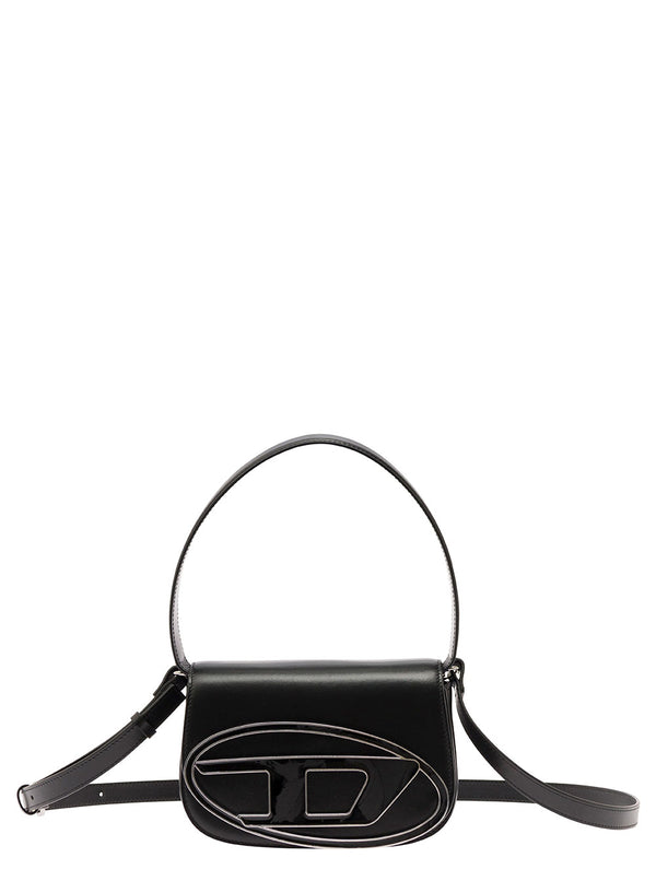 Shoulder Bag 1dr Black Leather Pmu Handbags