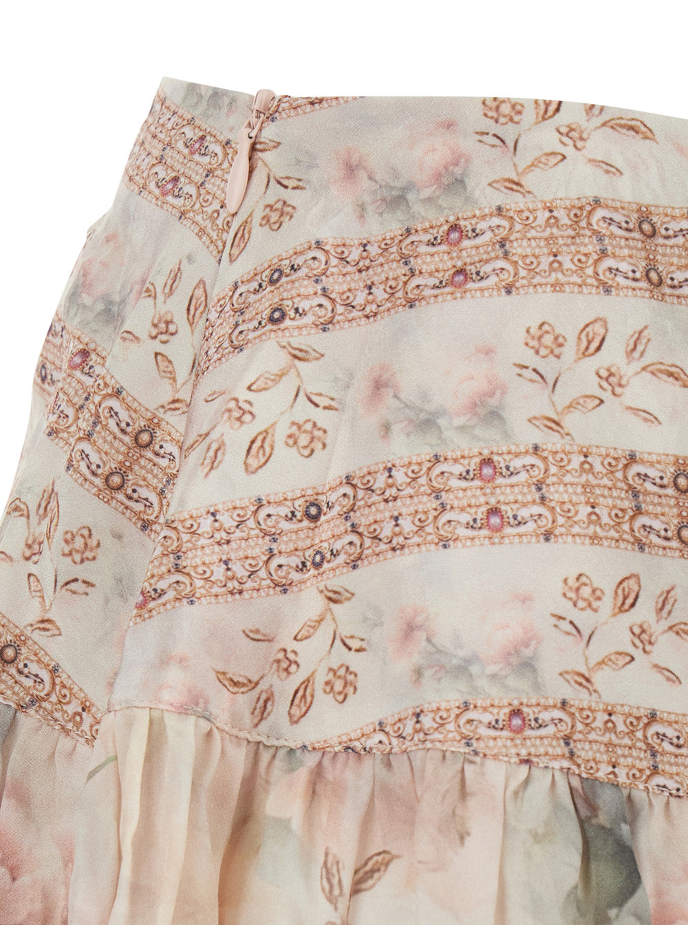 Dress Elena With Multicolor Print In Viscose Women Skirt