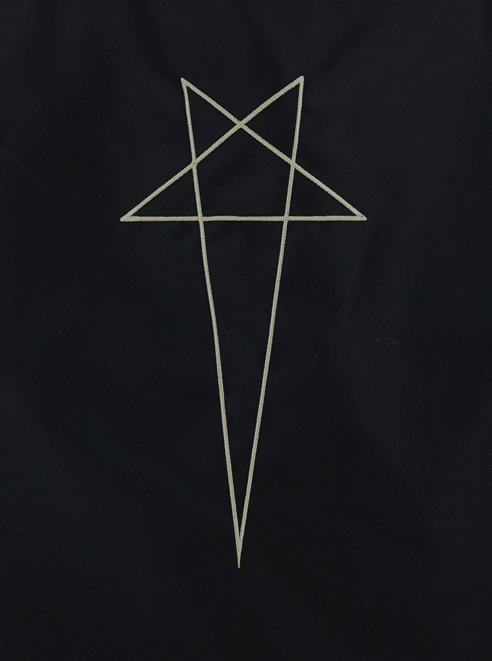 Black Fabric Tote Bag Nylon Polyurethane Shoulder