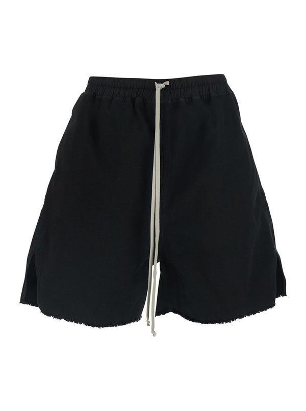 Shorts Black Cotton