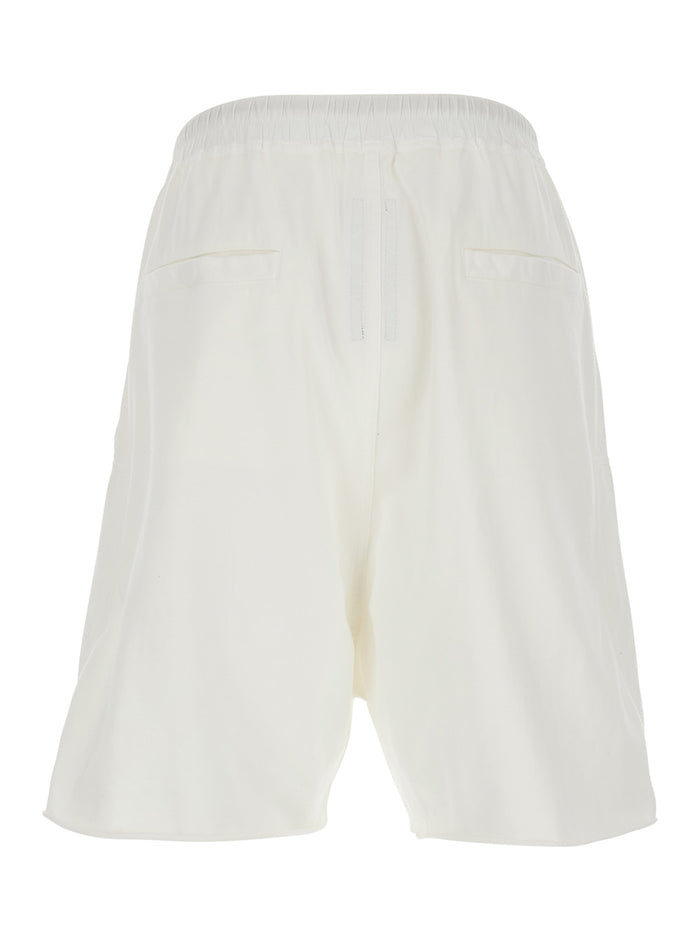 Bauhaus Pods Shorts White Cotton And Bermuda
