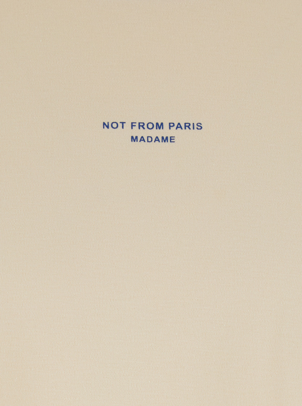T-Shirt Le Slogan Classique Beige with Front Print for Men Cotton Tshirts And Polo Shirts