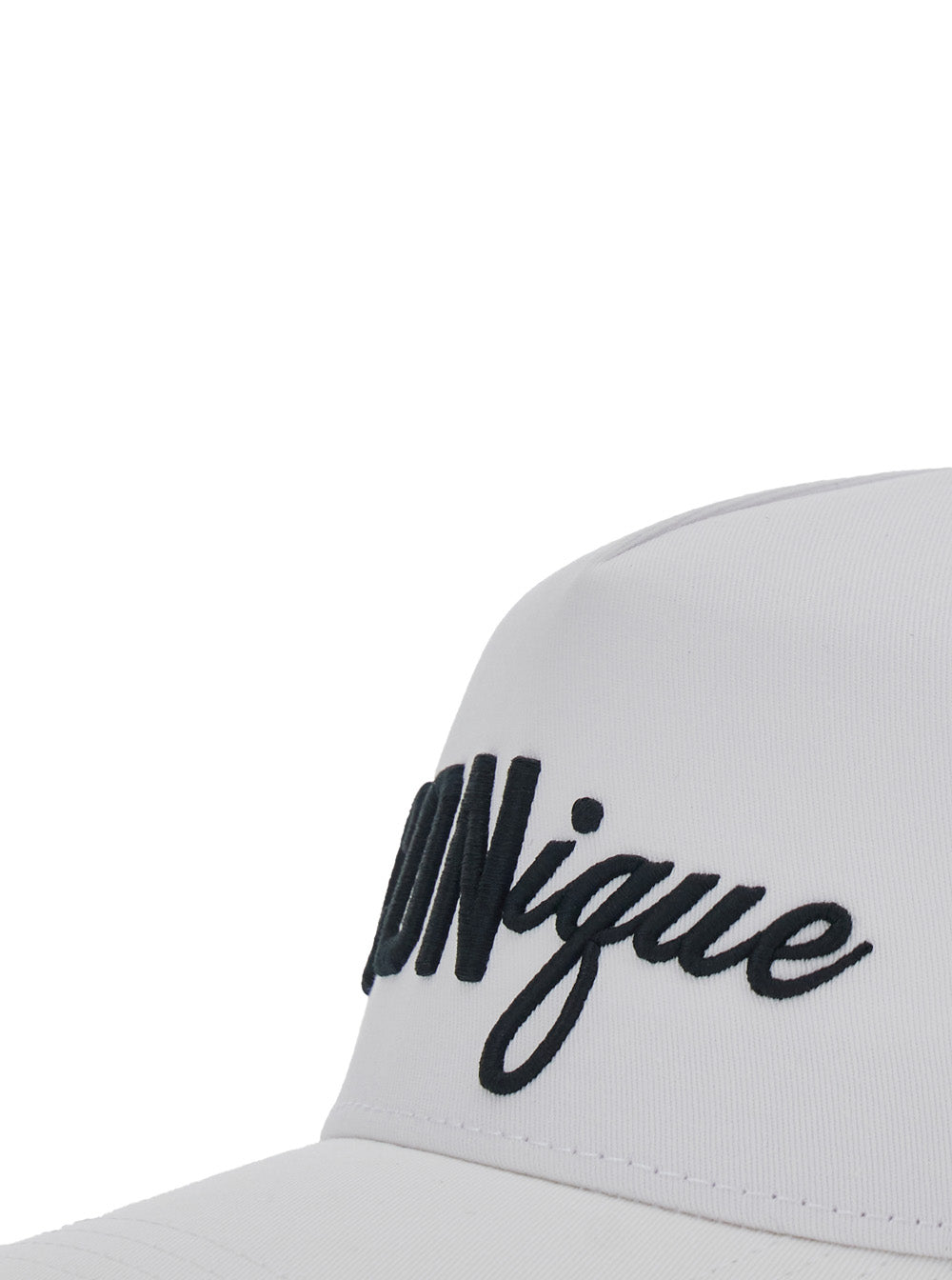 DSQUARED2 White Cotton Embroidered Baseball Cap for Men Hats And Gloves