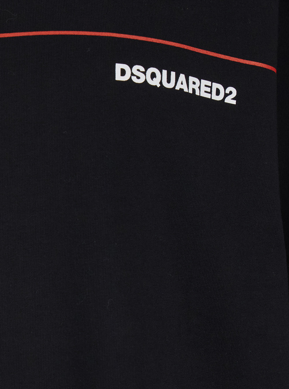 Black T-shirt with Raised Collar and Logo on Front for Men Cotton Tshirts Polo Shirts