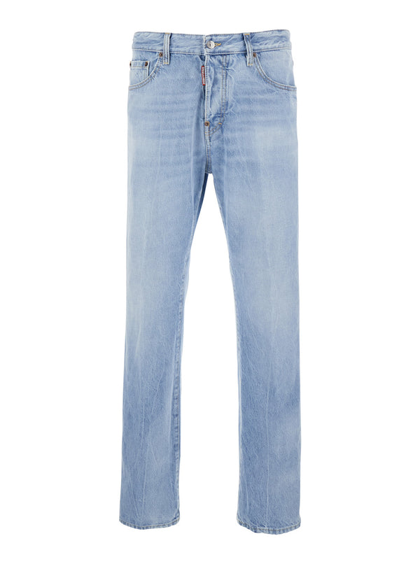 Jeans 642 Light Blue Cotton