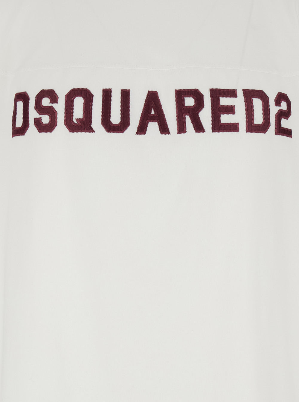 White T-shirt with Embroidered Logo on Chest for Men Cotton Tshirts And Polo Shirts