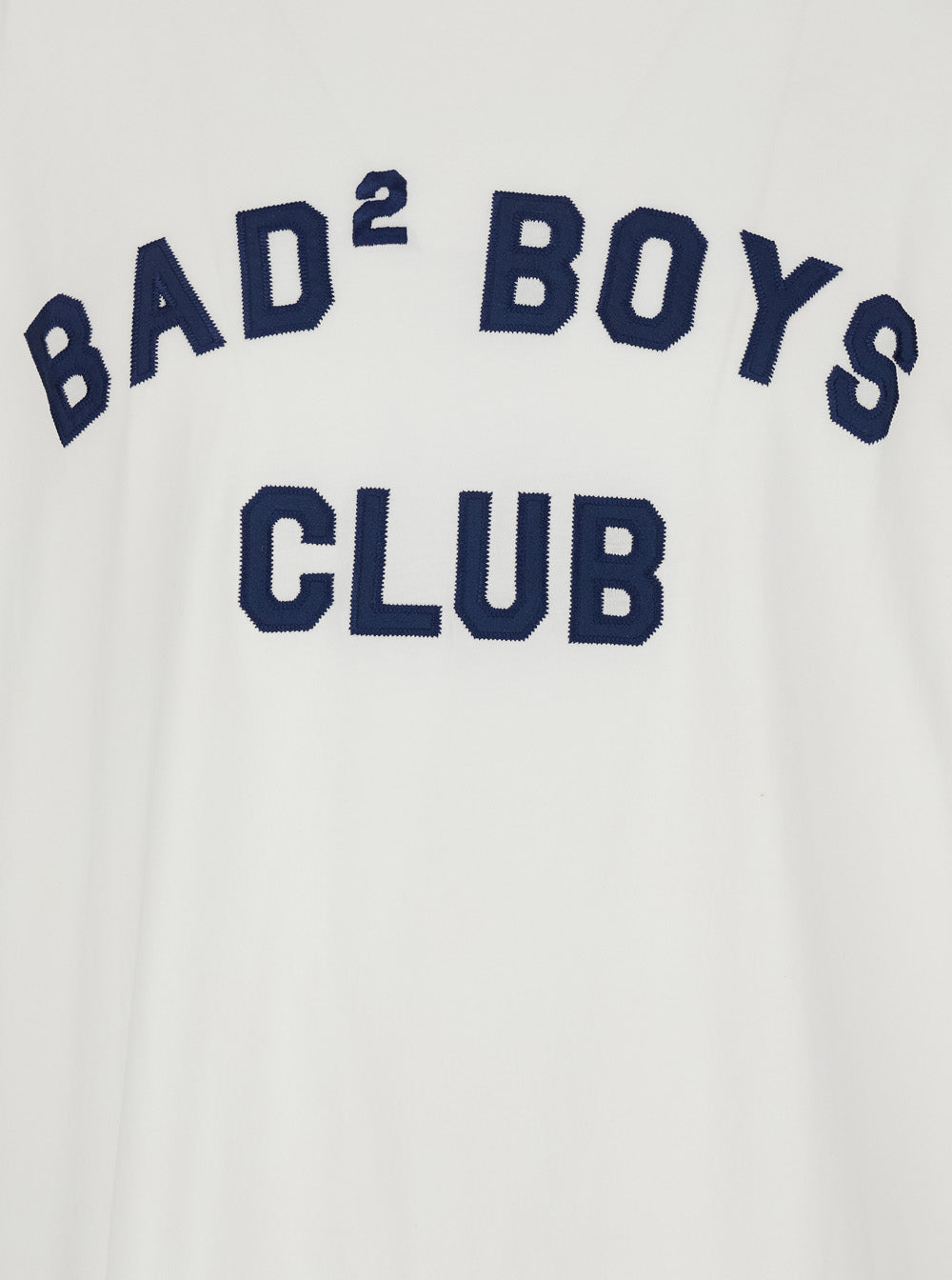 White T-shirt with Logo Print on the Front for Men Cotton Tshirts And Polo Shirts