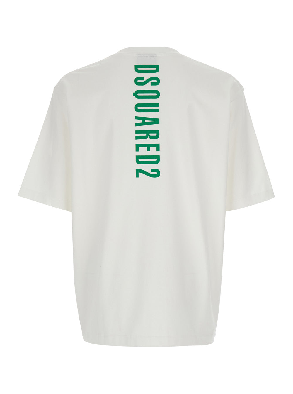 White T-Shirt Logo Lettering with Crew Neck for Men Cotton Tshirts And Polo Shirts