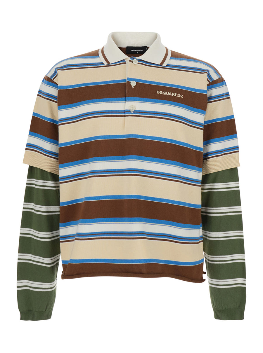 Polo Shirt Multicolour Cotton T-shirts