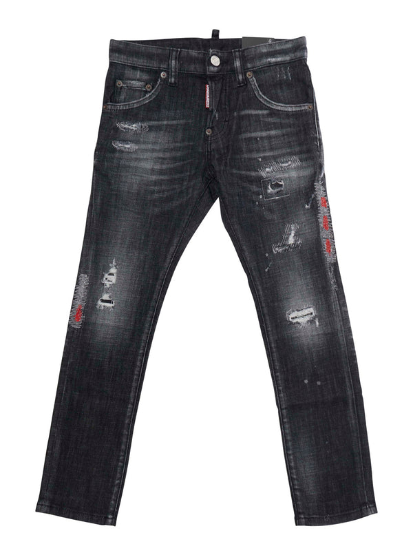 Jeans Cool Guy Black Denim Cotton