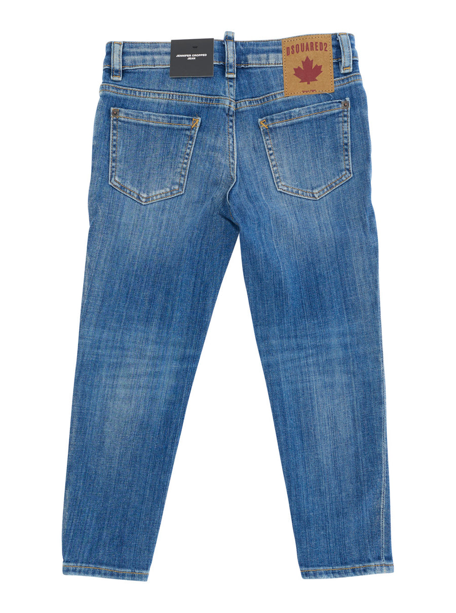 Jeans Jennifer Blue Denim Cotton Trousers
