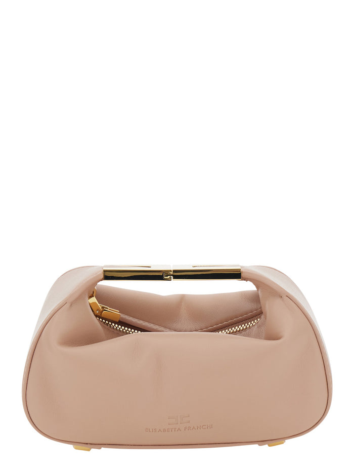 MINI BAG - Beige in Leather Women Polyester Polyurethane