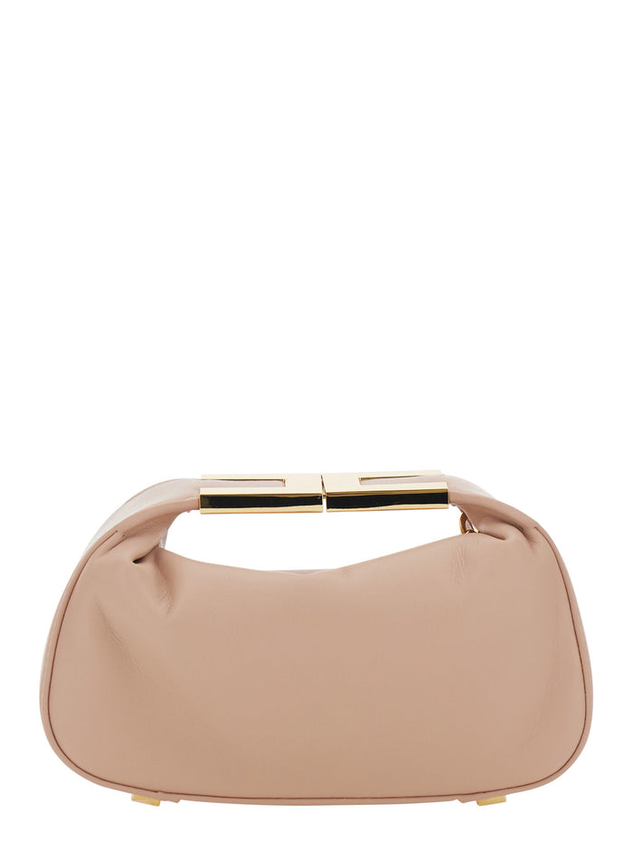 MINI BAG - Beige in Leather Women Polyester Polyurethane
