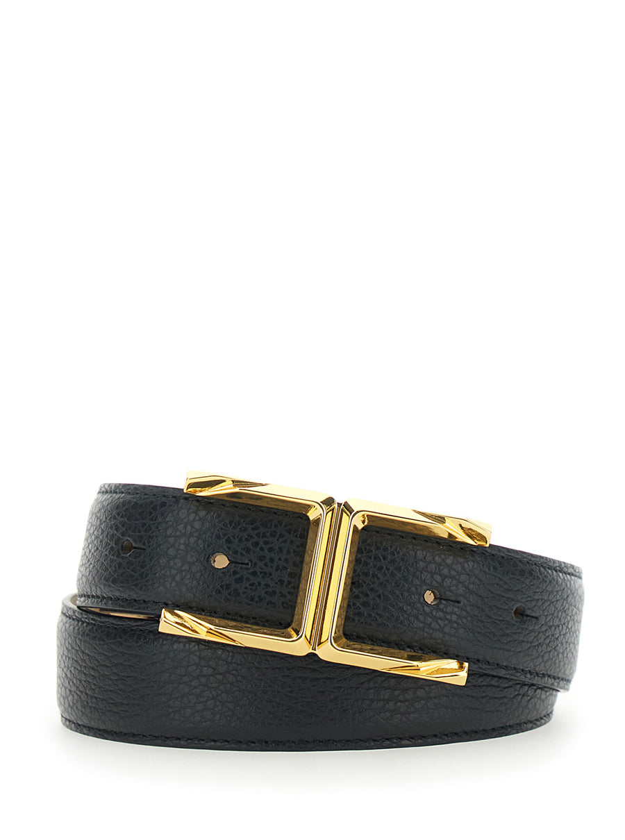 Belt Ct88s62e2110 Black Leather