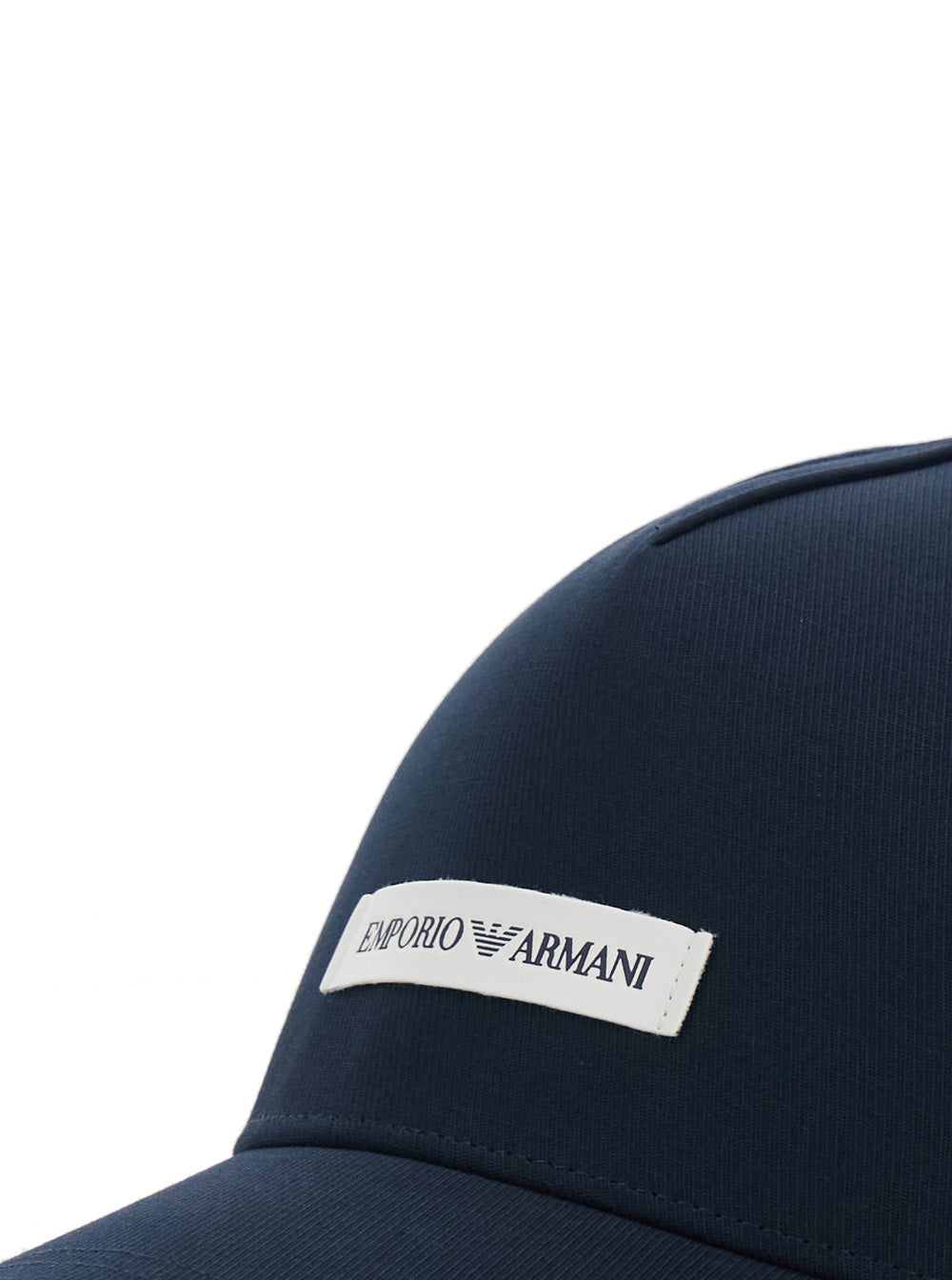 Blue Logo Baseball Cap with Patch on the Front for Men Blu Cotton Hats And Gloves