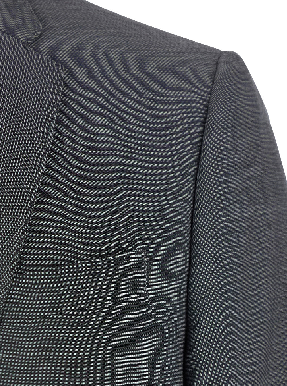 Black Suit with Slim Fit Jacket and Trousers Suits