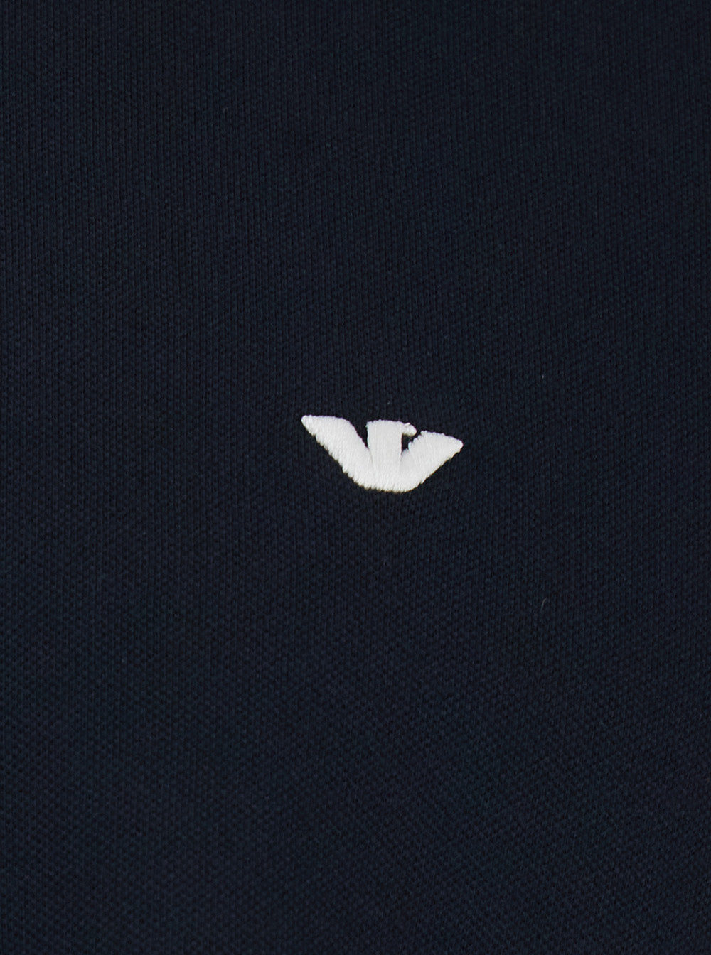 Blue Polo with Classic Two-Tone Collar and Logo Embroidery on the Front in Cotton for Men Blu Tshirts Shirts