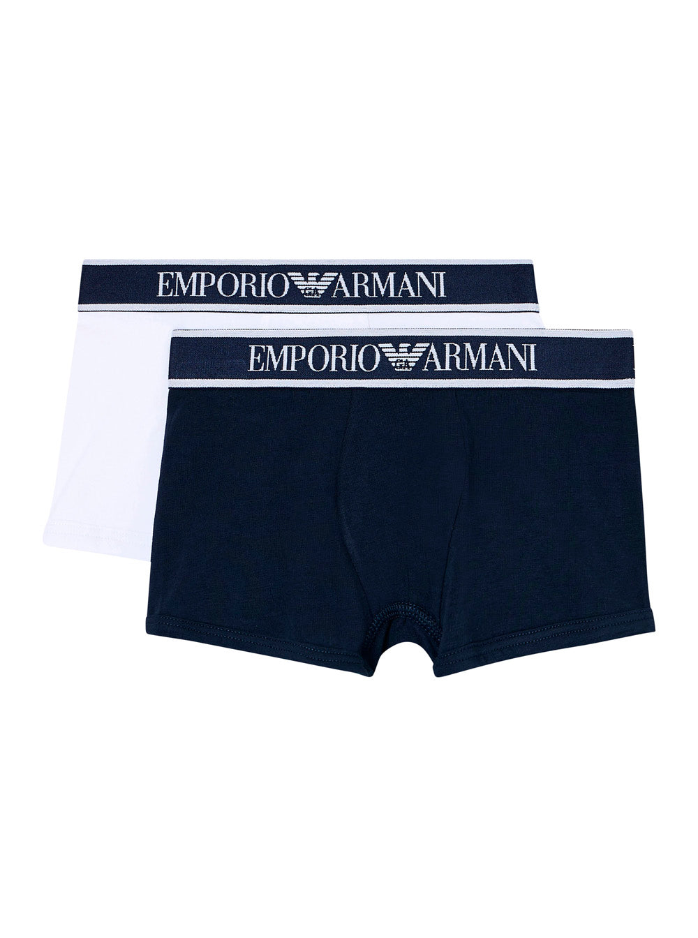 JUNIOR 2 PACK TRUNK Multicolor - Cotton Boxer with Elastic Child Elastane Underwear