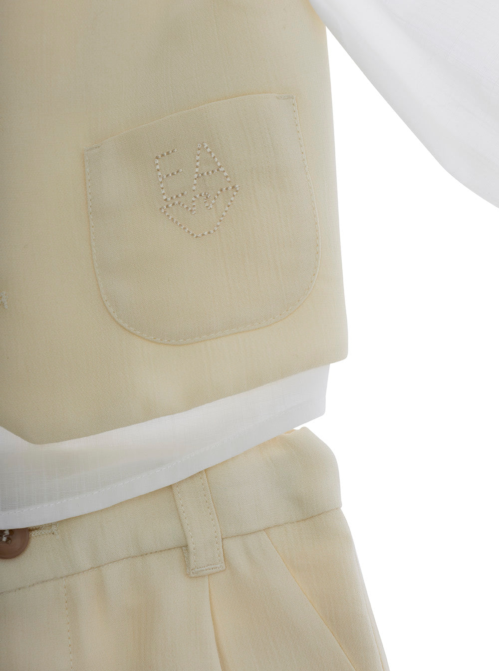 SET TOP + BELOW White Cotton for Women Viscose Suits