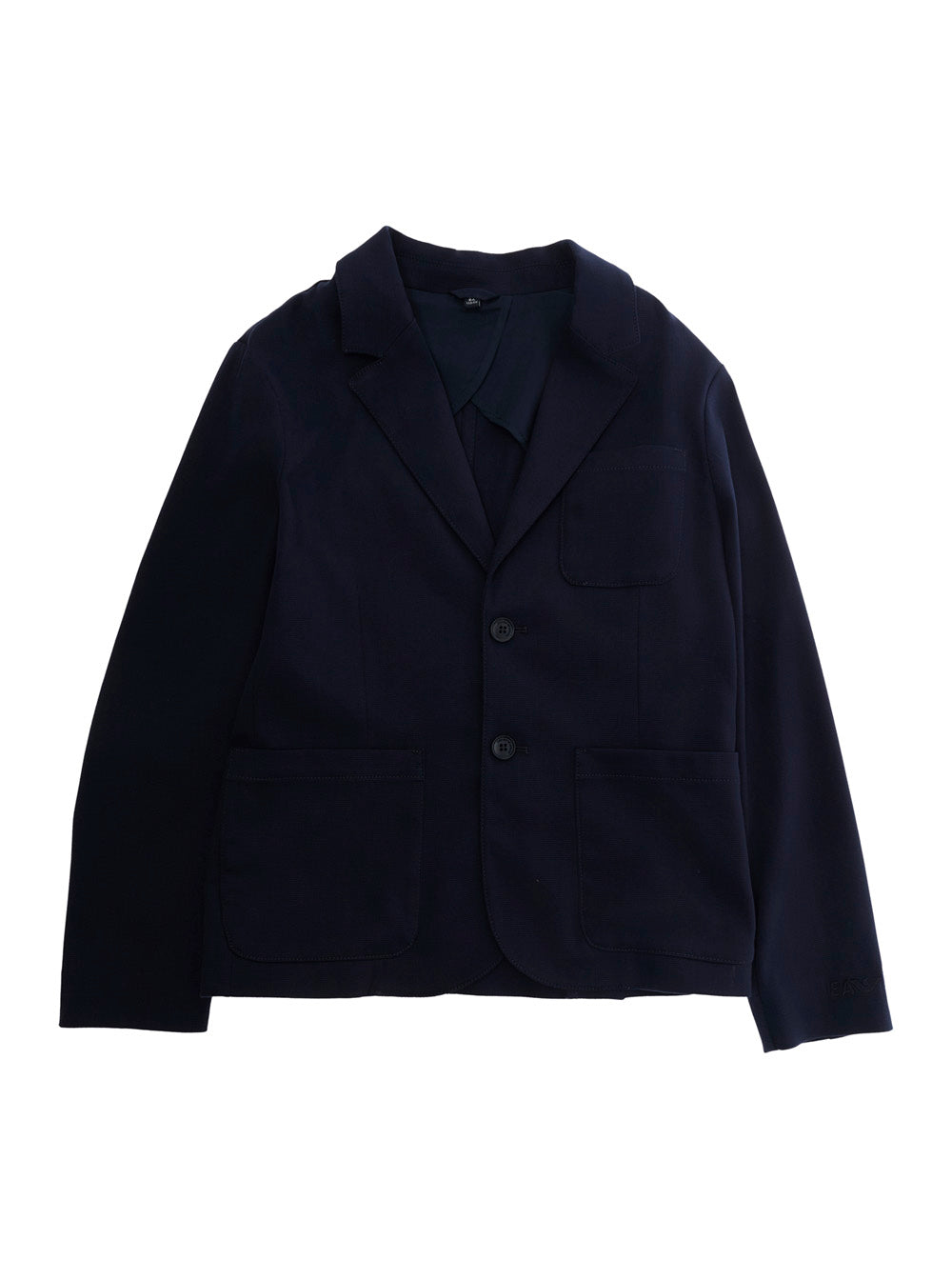 Elegant Blue Cotton and Viscose Blazer for Women Blu Blazers