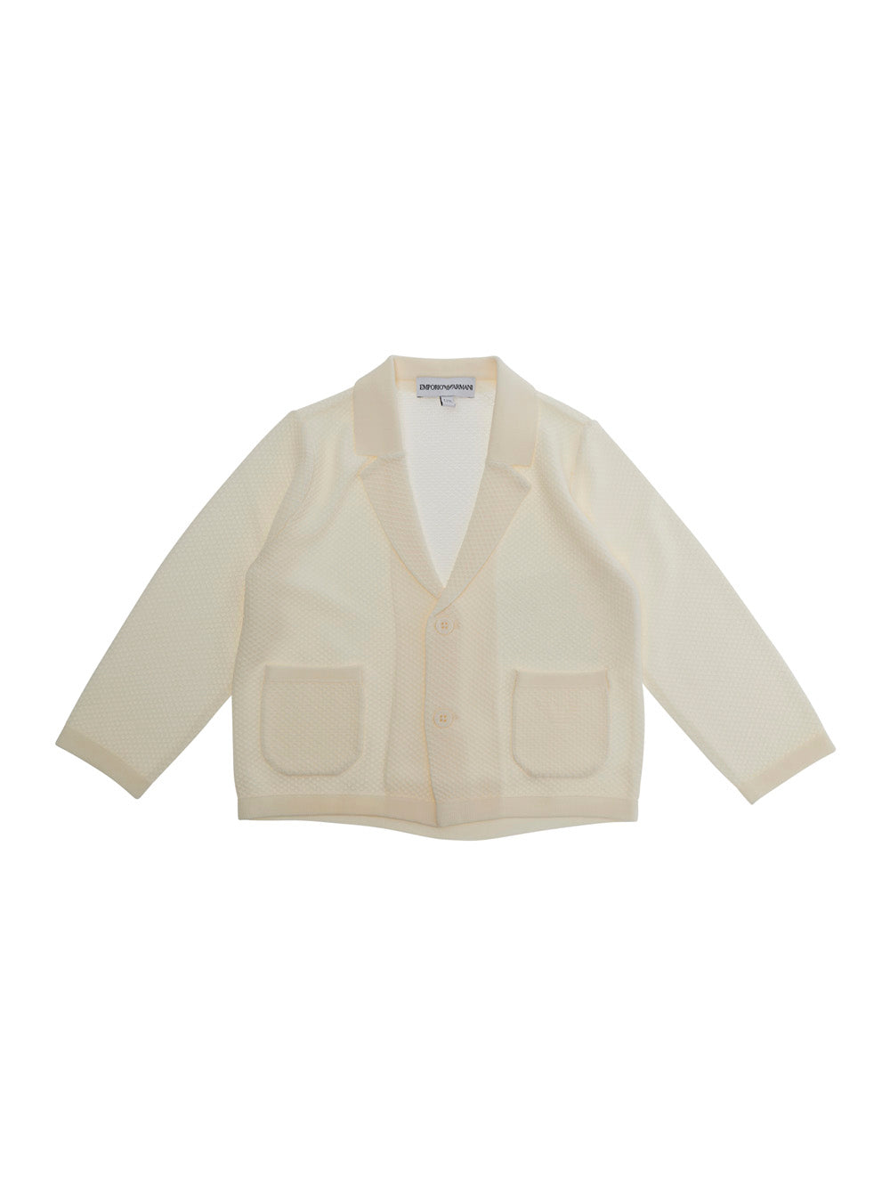 BEIGE BLAZER with Elegant Details in Viscose for Men Polyamide Blazers