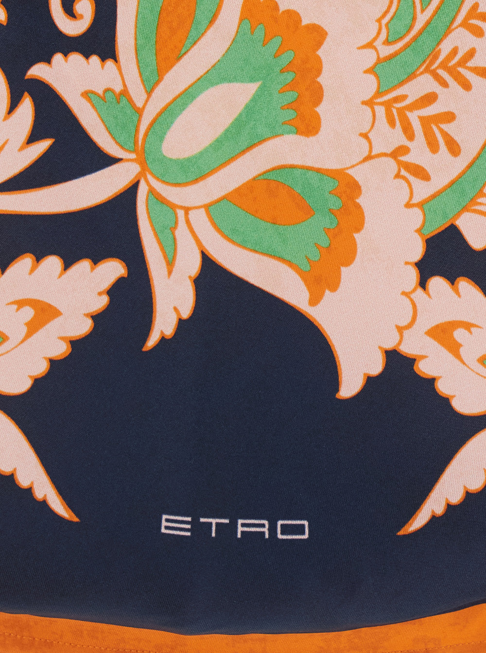 Multicolor Sleeveless Top With Halterneck And All-Over Floral Print In Silk For Women Tops