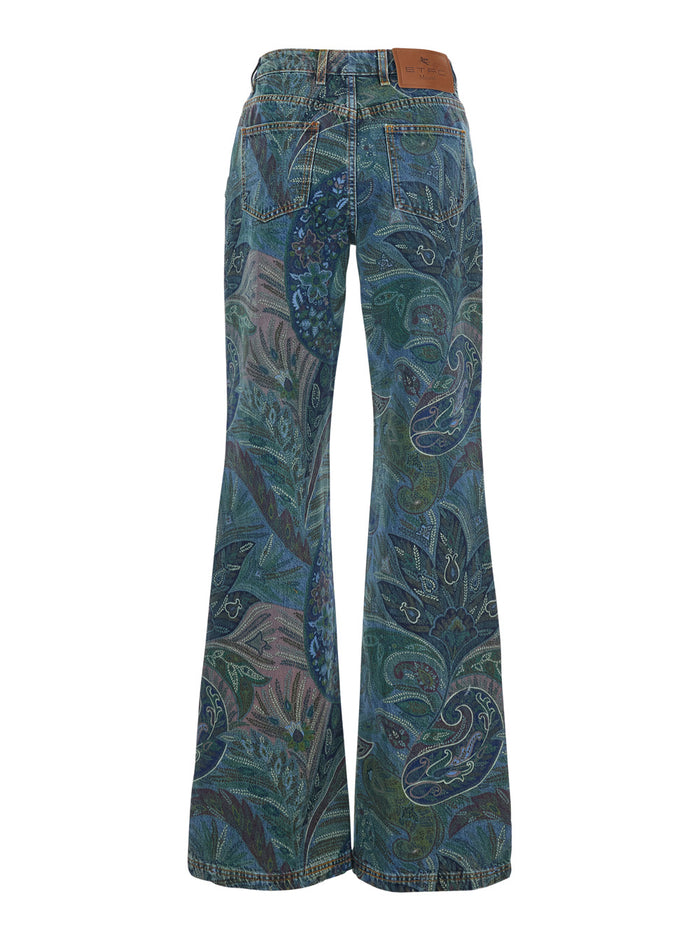 Multicolor Womens Denim Jeans Cotton