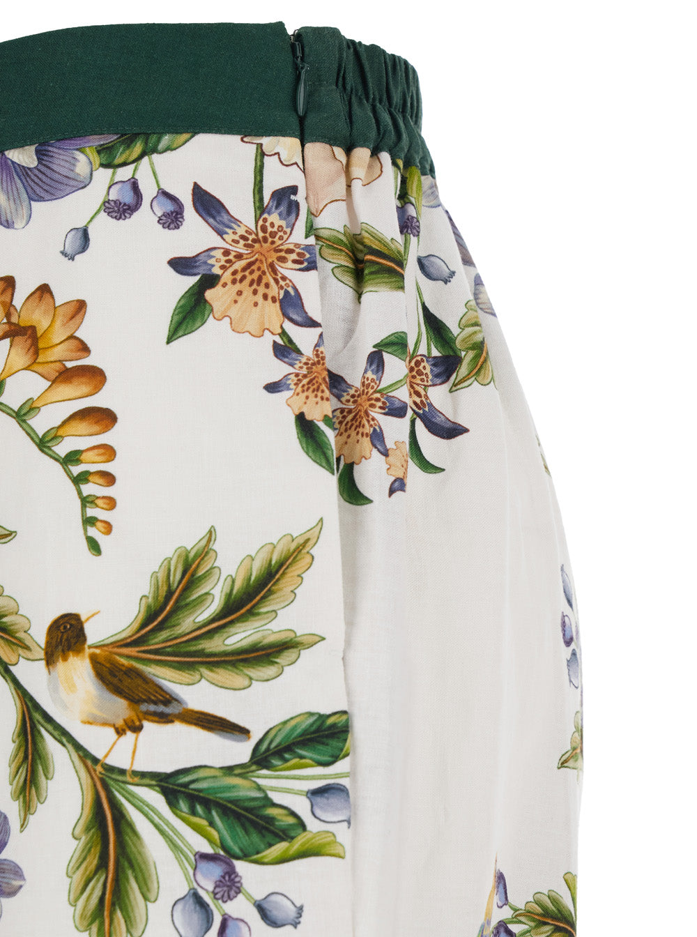 Multicolor Floral Print Pants for Women Trousers