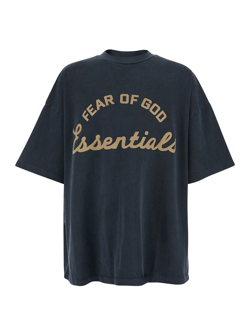 Gray T-Shirt with Short Sleeves and Round Neck for Men Grey Cotton Tshirts Polo Shirts