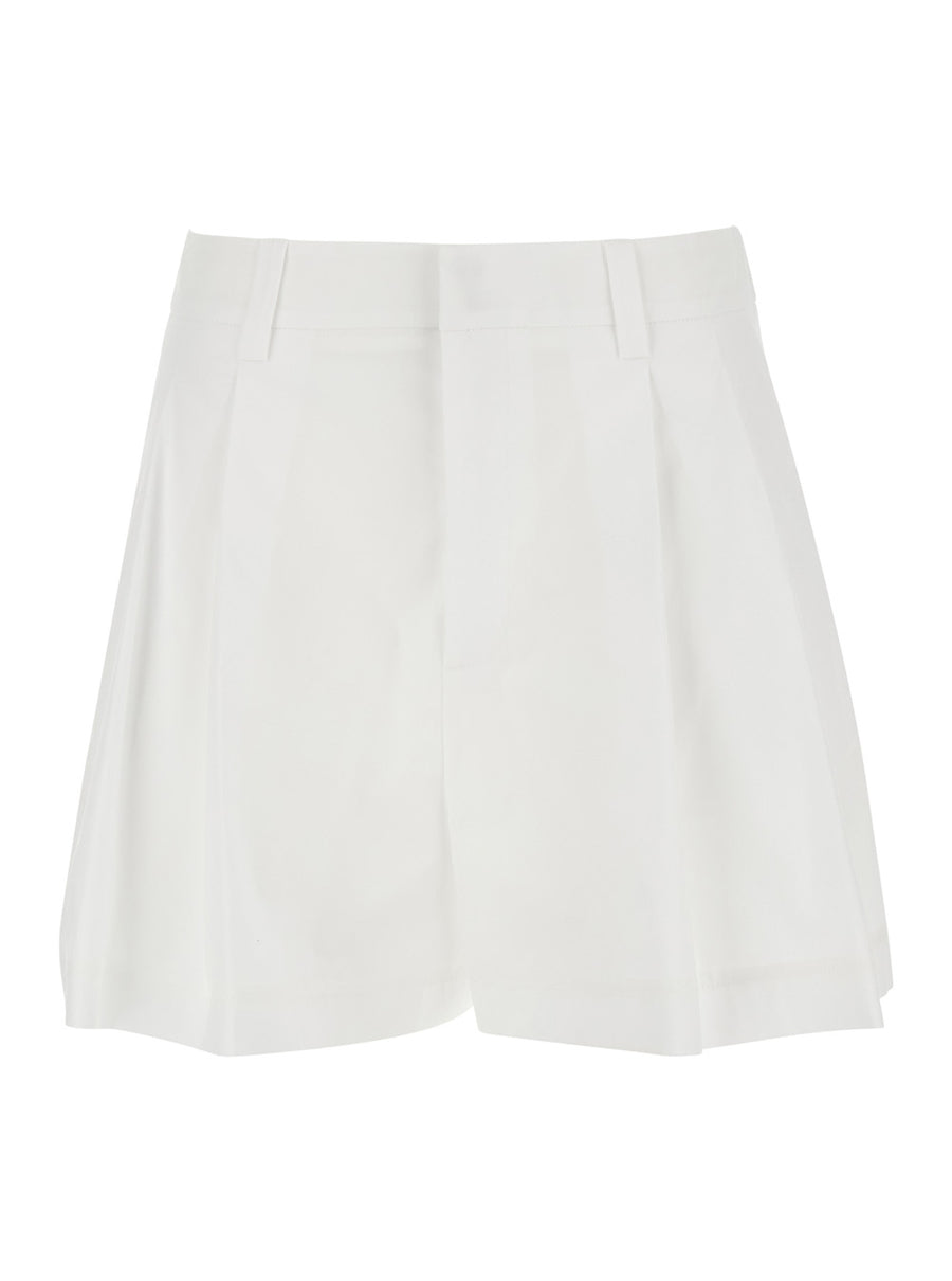 Shorts Cotton Popeline White