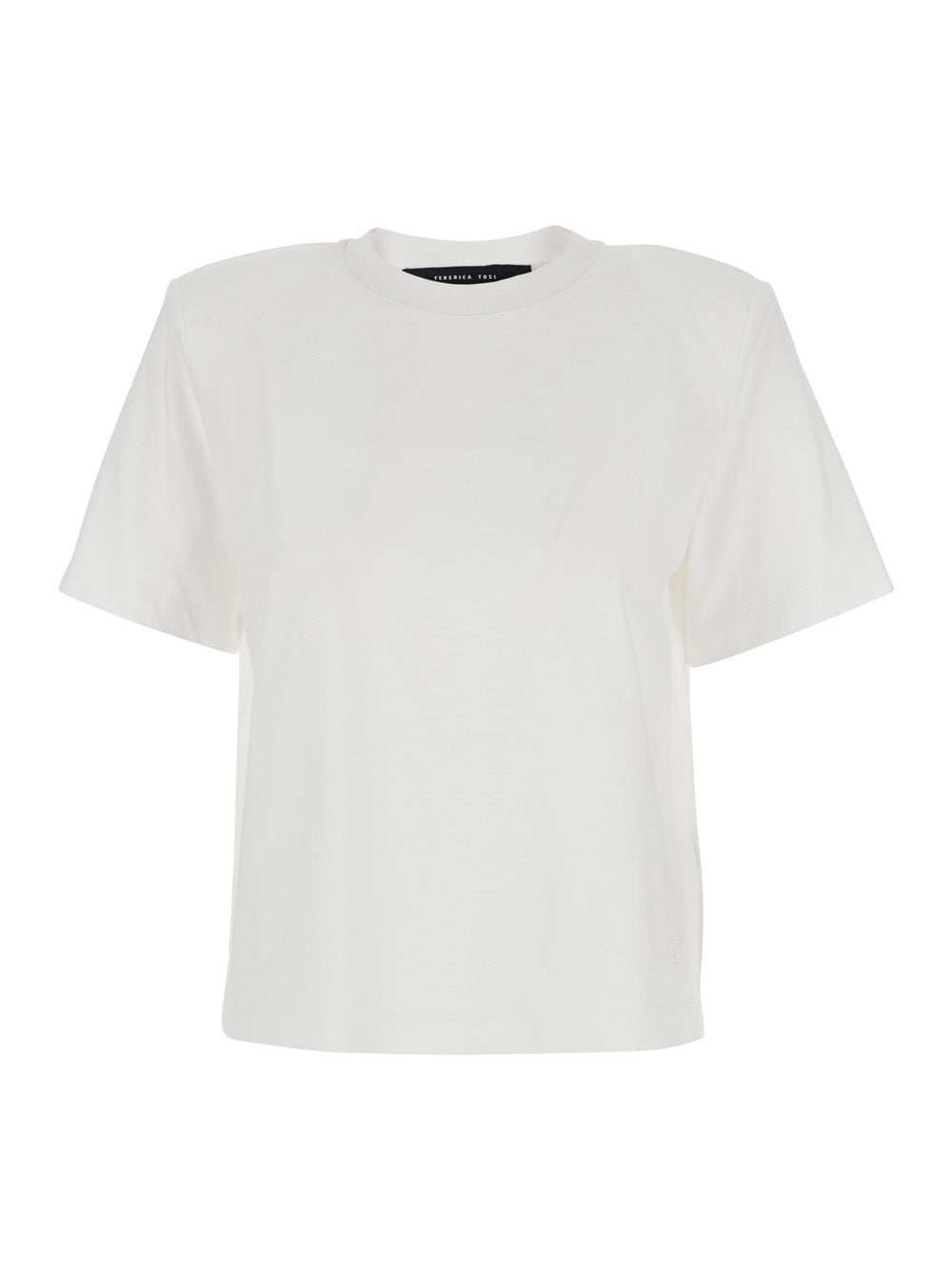 White Cotton Strap Neck T-Shirt for Women Tshirts And Polo Shirts