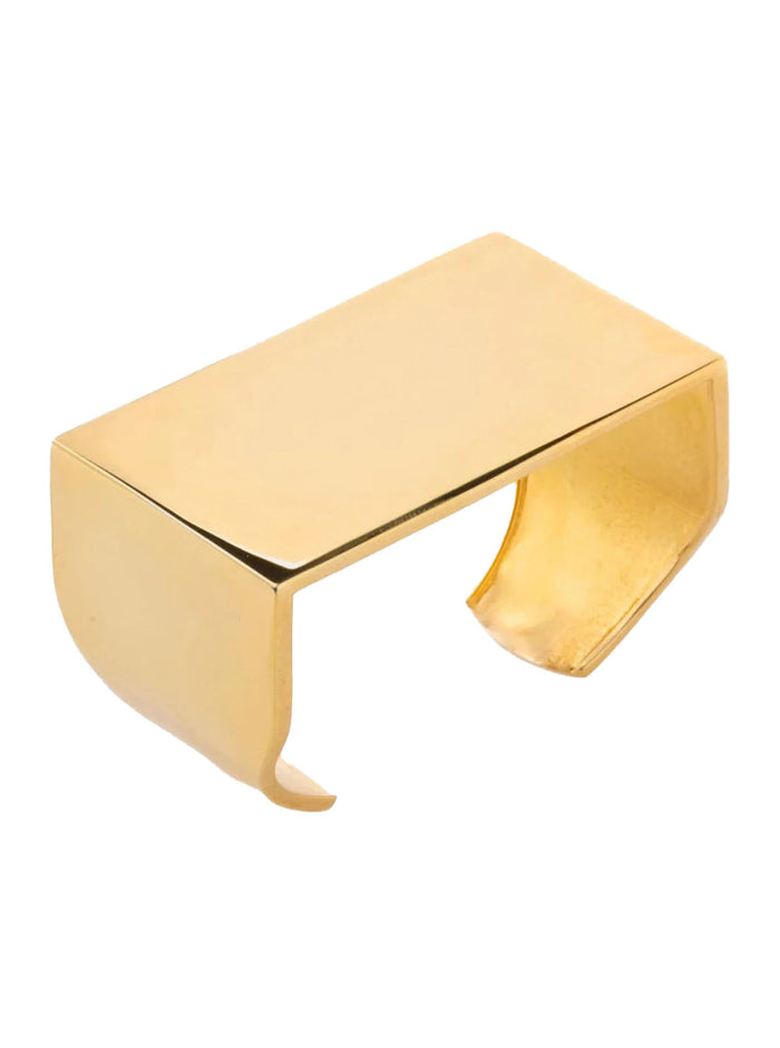 Metallic Lily Bracelet With Gold Details