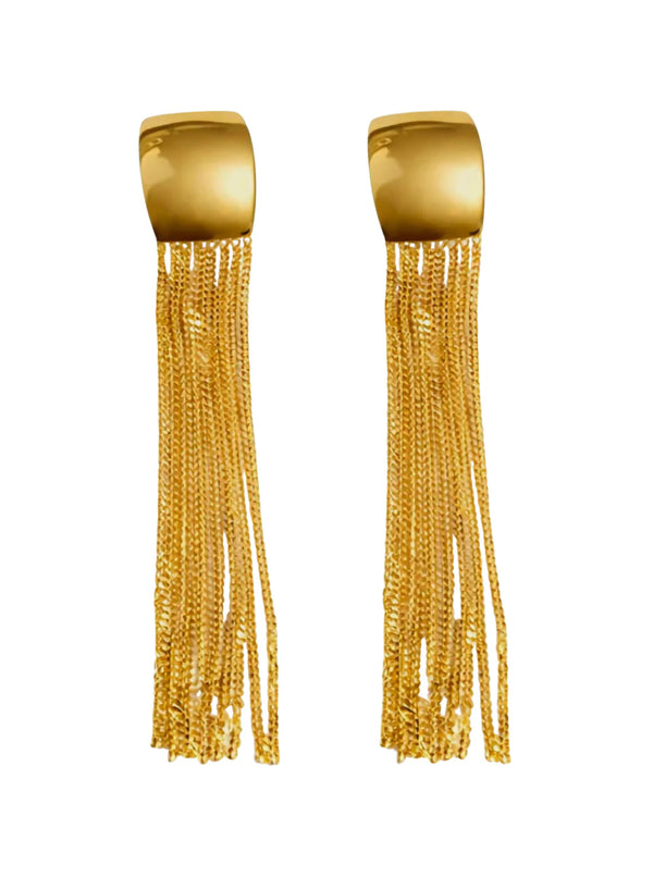 Earrings Julie Gold-Coloured Metallic