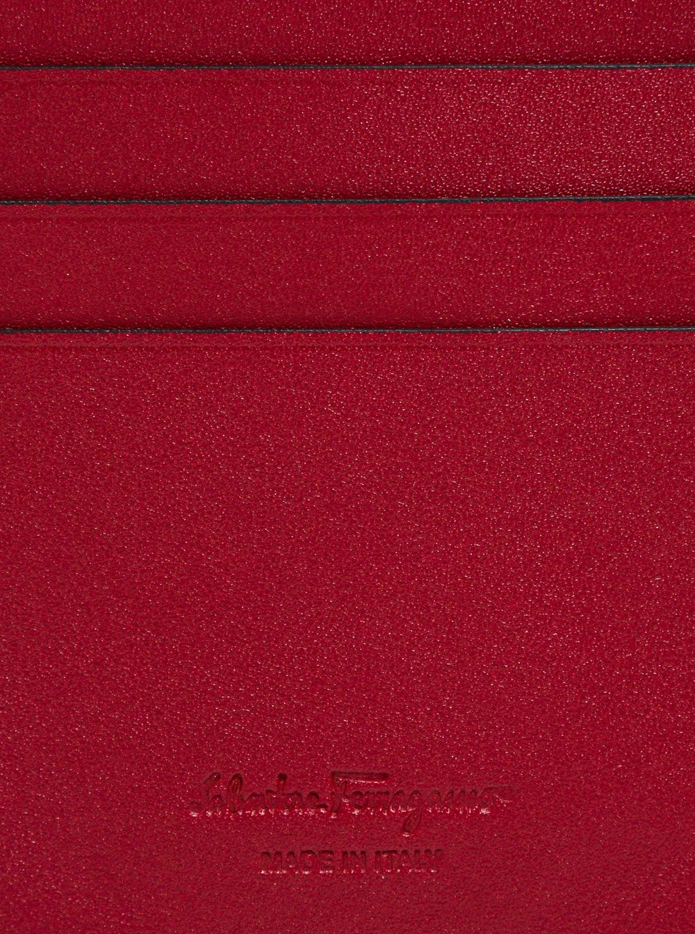 Revival Black Cardholder with Gancini buckle on the front in Leather Man Calf Products