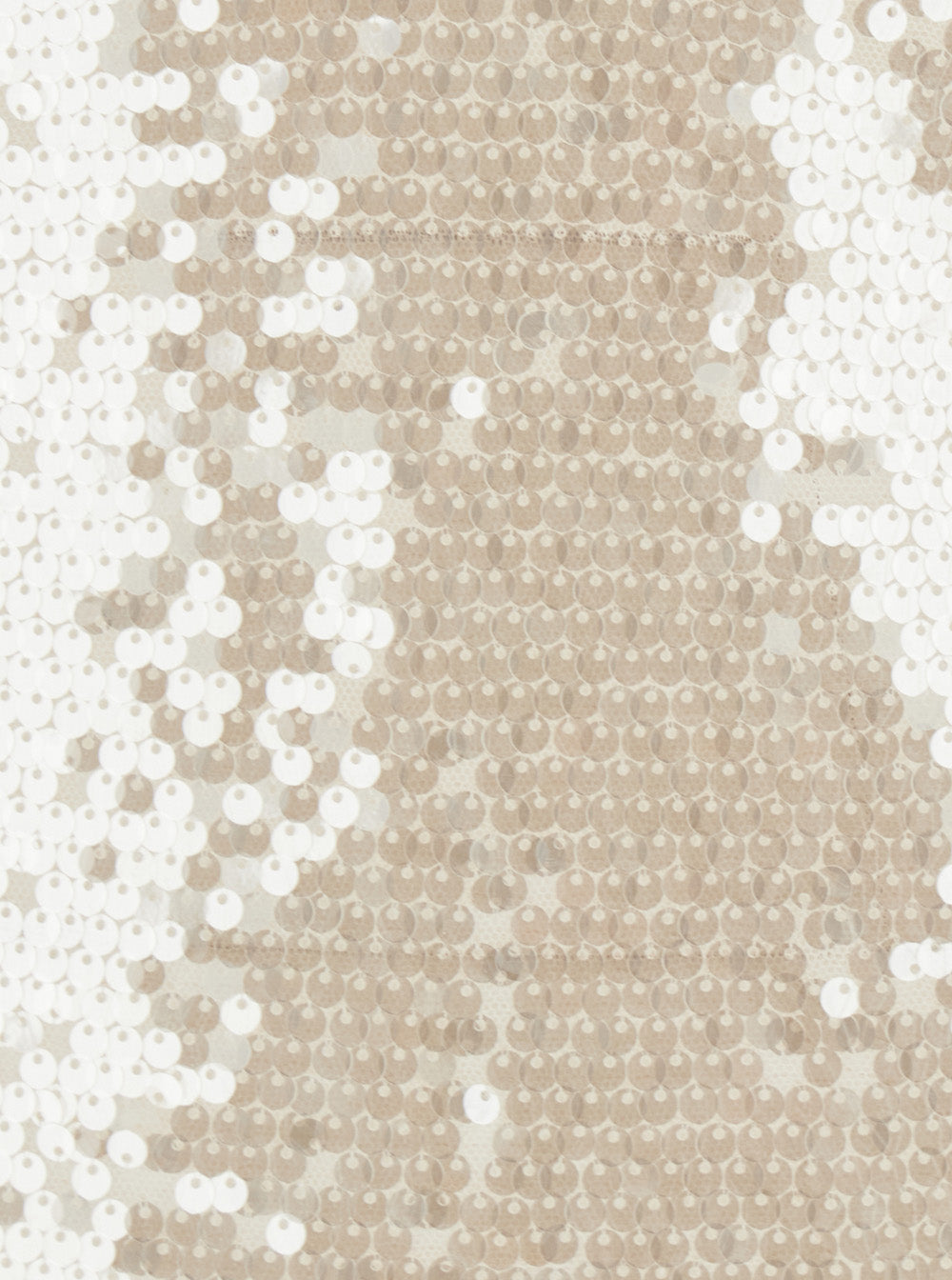 Long Dress Liquid Sequins With Shiny Details White For Women Polyester Elastane
