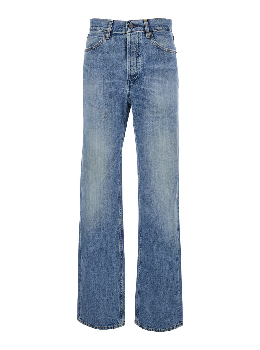 Jeans The Stack Blue Denim Cotton