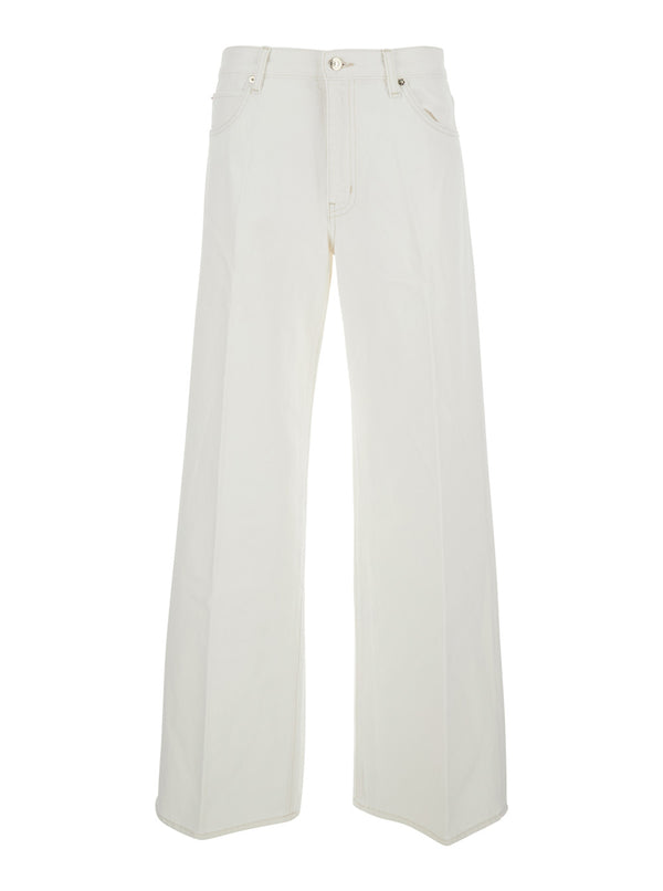 Jeans The Stroll White Denim Cotton