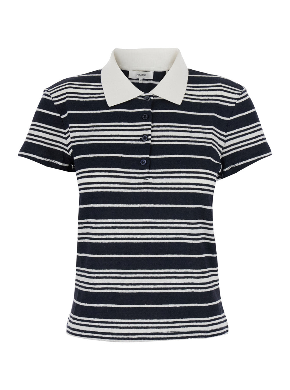T-Shirt The Striped S-S Polo Multicolor With Collar And Short Sleeves In Cotton For Men Tshirts Shirts