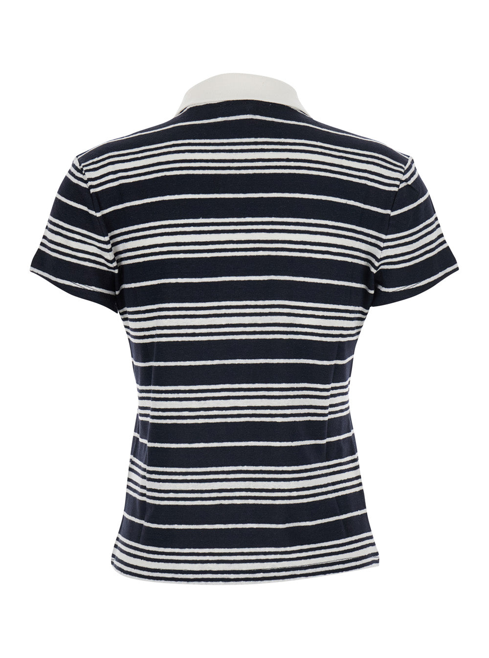 T-Shirt The Striped S-S Polo Multicolor With Collar And Short Sleeves In Cotton For Men Tshirts Shirts