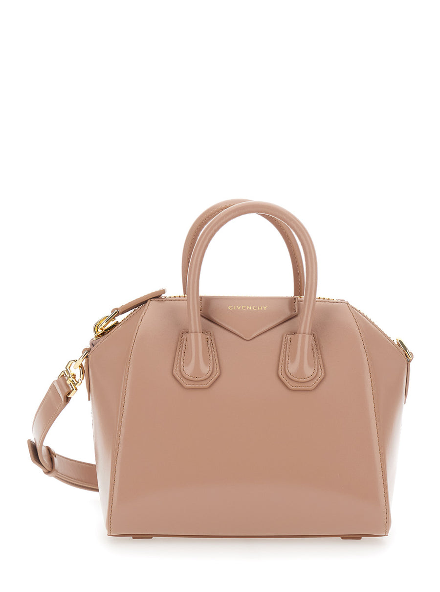 Handbag Antigona Nv Pink Calf Leather Handbags