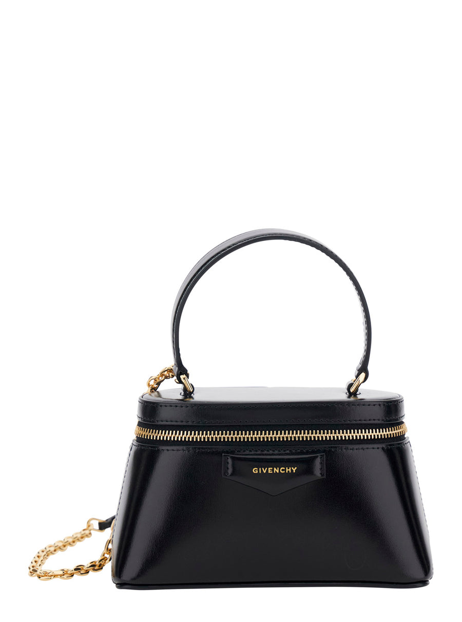 Handbag Antigona Black Calfskin Handbags