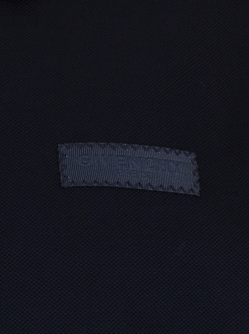 Blue Polo with Classic Collar and Logo Patch on Front in Cotton for Men Blu Tshirts Shirts