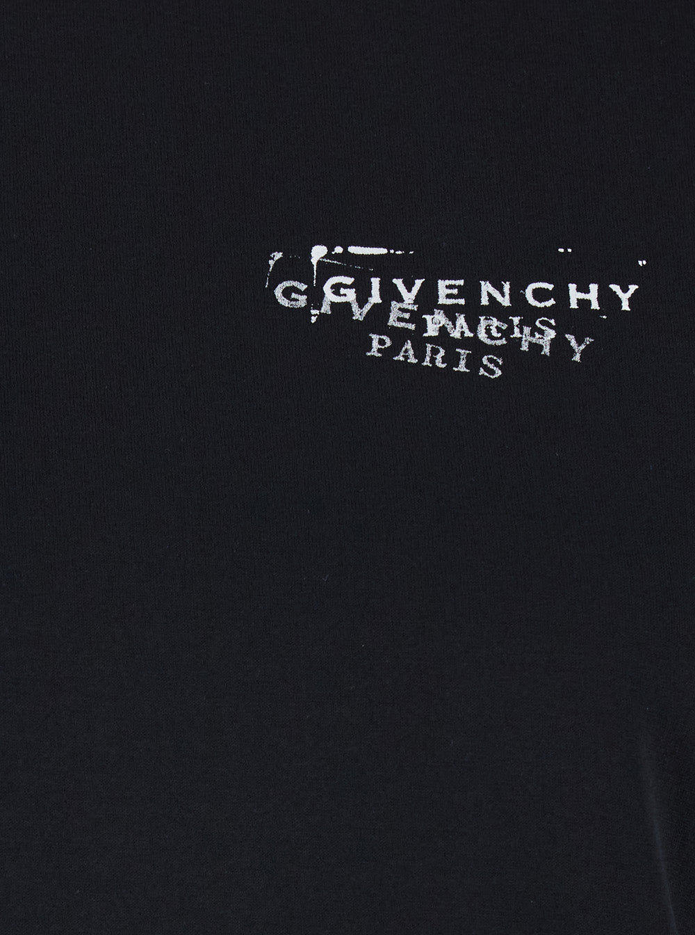 Black T-Shirt with Logo on Front and Back for Women Cotton Tshirts Polo Shirts