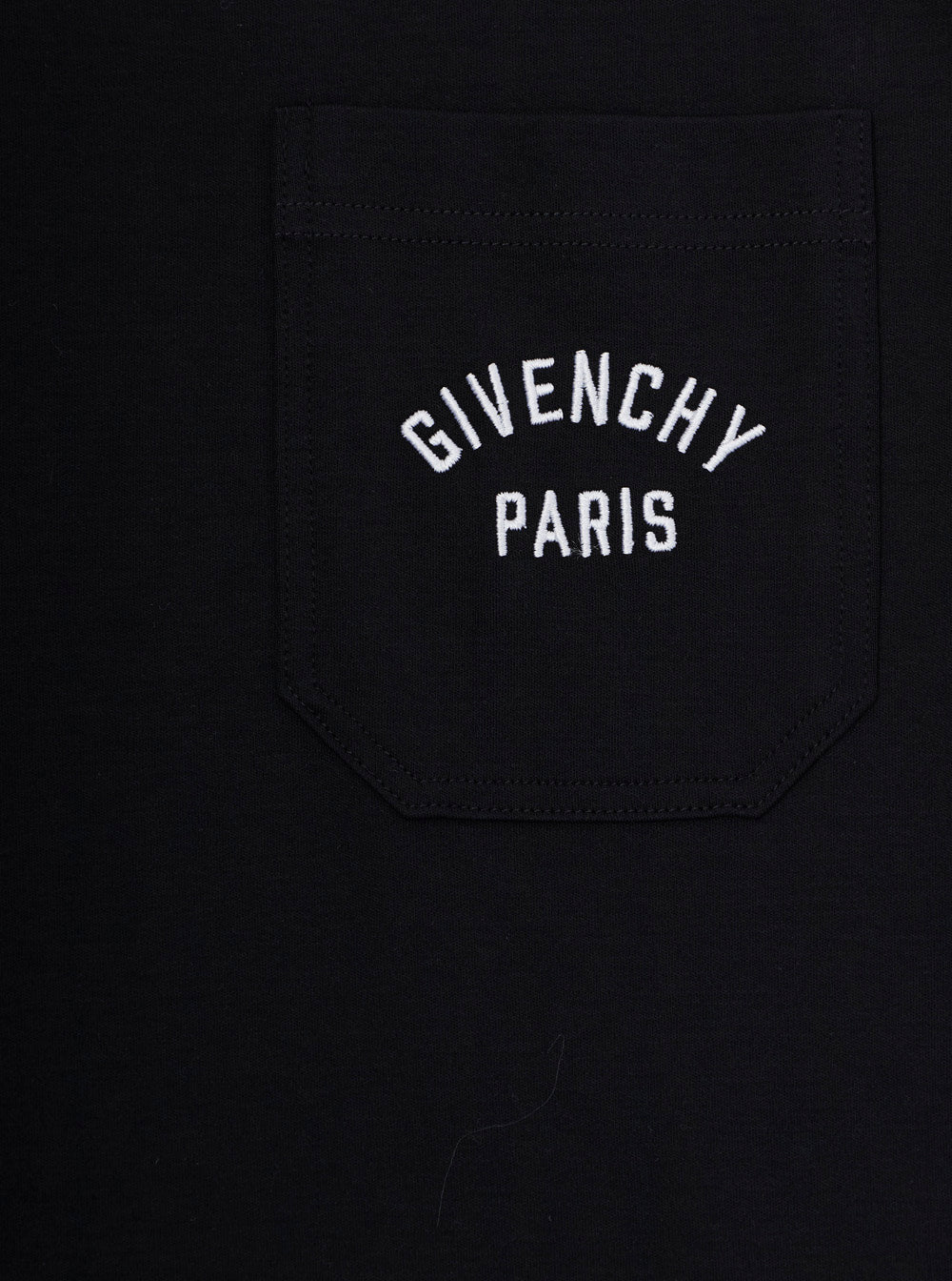 Black T-shirt with logo on the front for Kids Cotton Tshirts And Polo Shirts