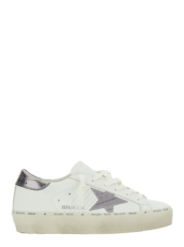 Sneakers Hi Star White Leather Cow Trainers