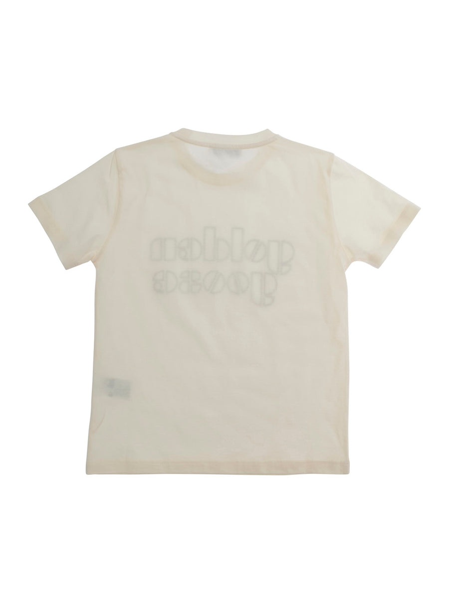 T-Shirt Crew Neck White Cotton T-shirts
