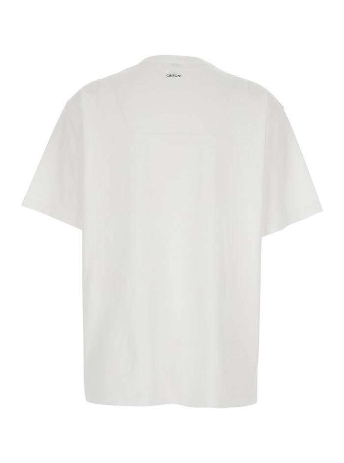White T-Shirt with Round Neck and Short Sleeves for Women Tshirts Polo Shirts