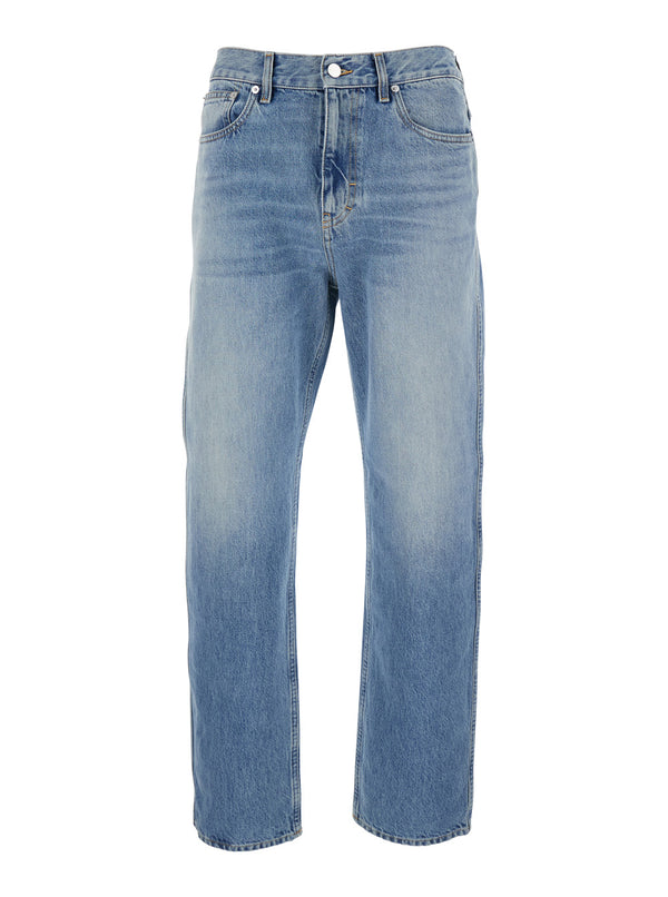 Denim Jeans, Light Blue Fabric