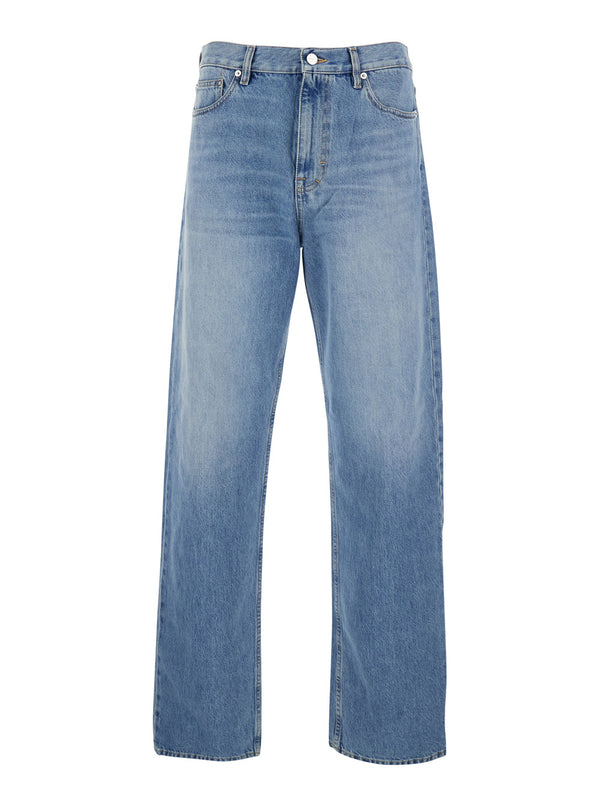 Jeans Light Blue Denim Fabric