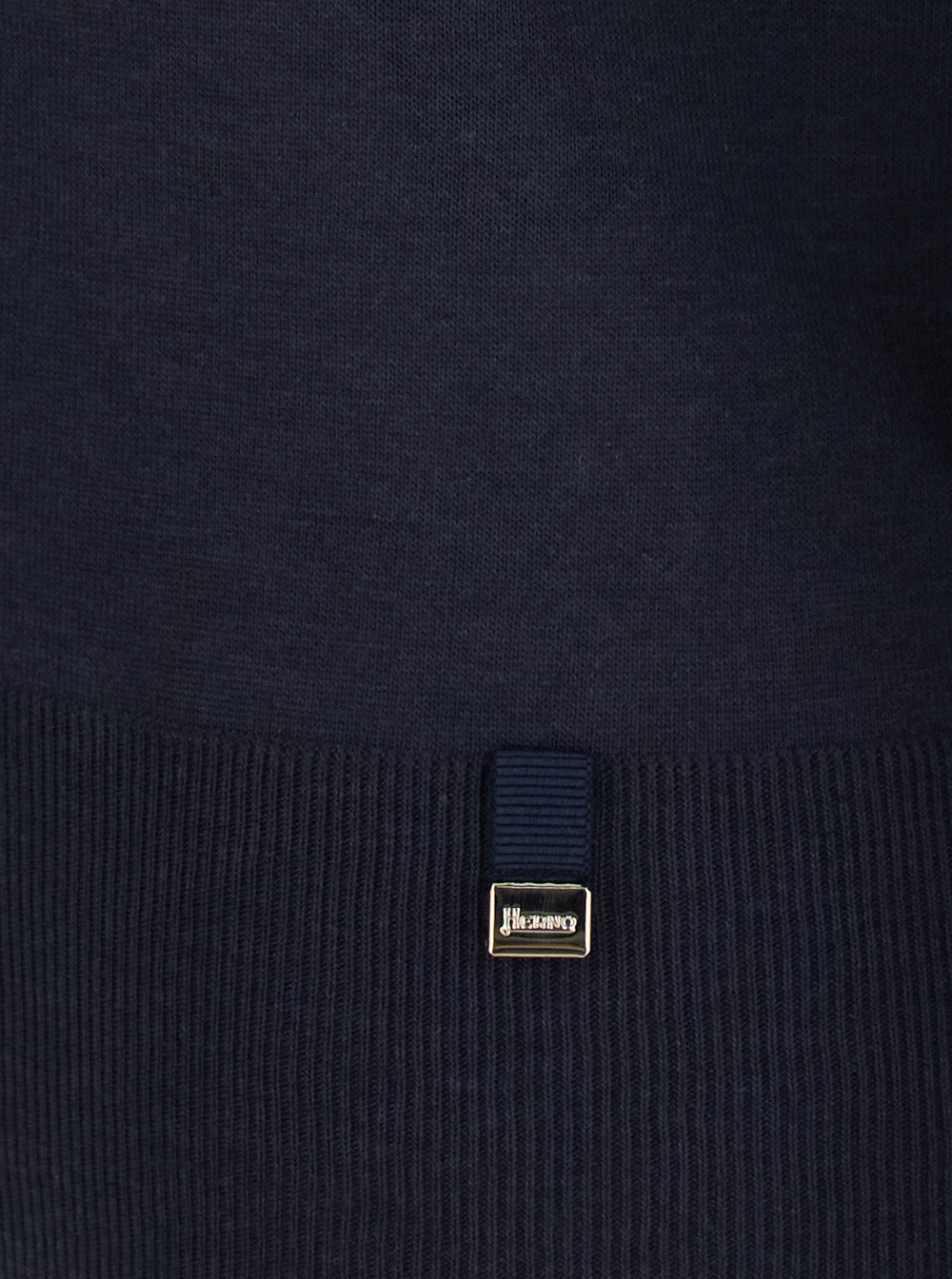 Polo Lyocell Cotton With Ribbed Collar And Short Sleeves In Blue Women Blu Tshirts Shirts